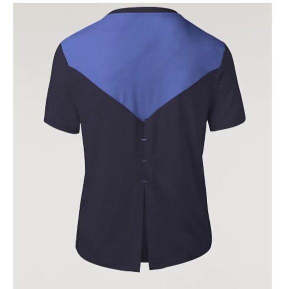 Cotopaxi Cala Active Colorblock Open Back T-Shirt Short Sleeve Black Womens XS - Picture 1 of 11